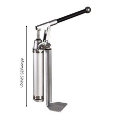 Hand-Operated Action Pump Freestanding Stainless Steel Pump With