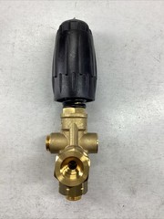 VRT3 Pressure Washer Bypass Unloader Valve 10.5gpm 4500psi 3/8″ Ports