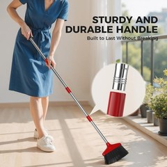 Handy Broom, Indoor/Outdoor Brooms, Duty Kitchen Broom, for Home Garage Kitchen