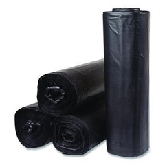 Inteplast Group Can Liners, 45 gal, 1.5 mil, 40×46″, 20 Bags/Roll, 5 Rolls/CT