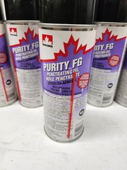 Petro Canada Purity Food Grade Penetrating Oil 10 Aerosol Spray Cans 355ml