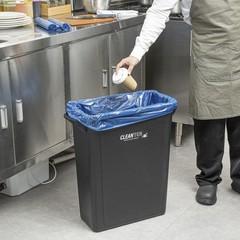 Restaurantware Recycling Trash Bags 250 Count 20-30 Gallon Heavy-Duty Plastic