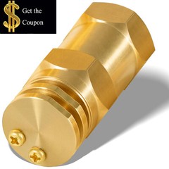 Boomless Spray Nozzle 1/2″ FPT #5 Orifices (90° and 180° Caps) 2.0 GPM 40 PSI