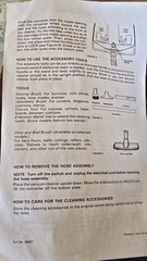 Commercial Upright vacuum hose attachment set HS60 by Homesource for sanitaire