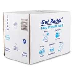 Inteplast Group PB050418 0.75 mil. 5″ x 18″ Food Bags – Clear (1000/CT) New