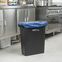 Restaurantware Recycling Trash Bags 250 Count 20-30 Gallon Heavy-Duty Plastic
