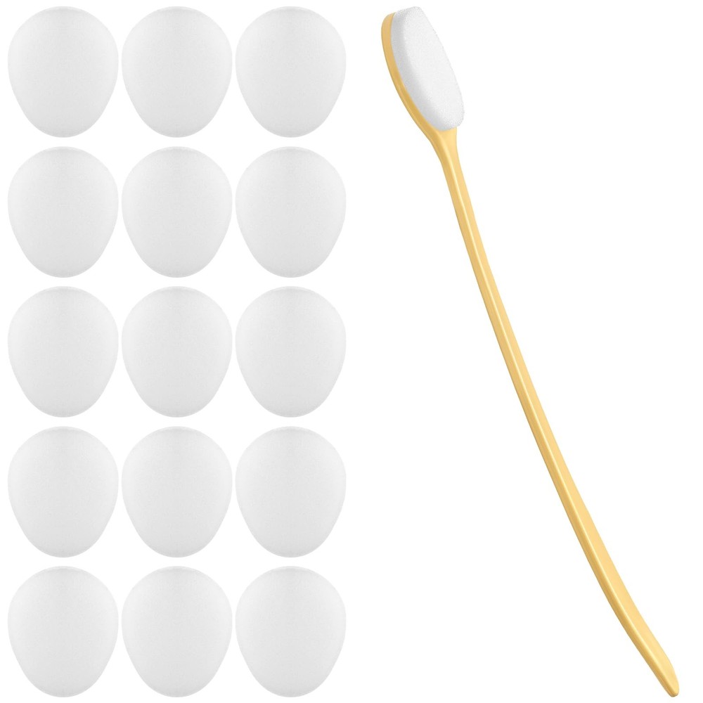 Heigble 15 Pcs Replacement Pads for Back Lotion Applicator Your Lotion…