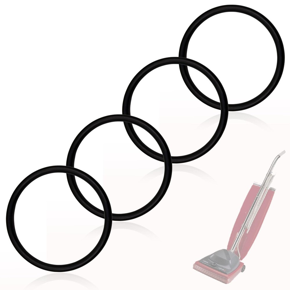 30563B Round Vacuum Belt for Eureka Sanitaire Commercial Upright 4 Pack