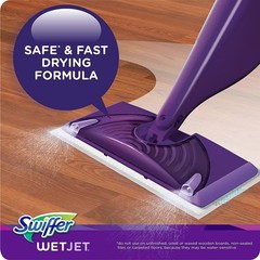 Swiffer Wetjet Hardwood Floor Mopping and 84.4 Fl Oz (Pack of 1), Multi