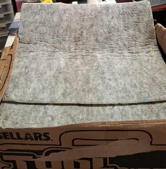 Sellars EverSoak 22851 Heavy‑Duty Absorbent Pads 15″×19″ Gray, 50‑Pack Case