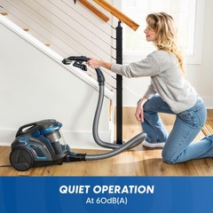 Vacmaster CC0501 Ultra Silent Bagless Canister Vacuum Powerful Cleaner with H…