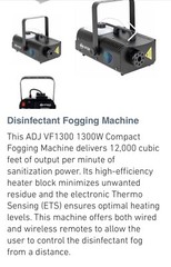 Invisiguard EPA Certified Fogger C-Vid19 Protection For Home/Business