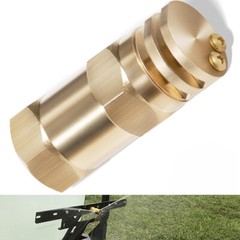 6542-1FBA Boomless Spray Nozzle 1/2 FPT #20 Orifices 90° 180° Caps 5.9 GPM 40PSI