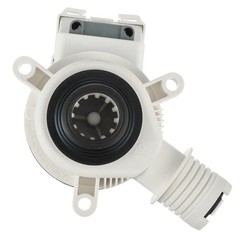W10919003 W10775446 Washer Drain Pump Compatible With W10919003, White