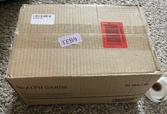 Case of 500 Health Gards Kraft Waxed Disposal Sanitary Napkin Liners KL260/KL