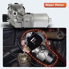 Cciyu Windshield Wiper Motor Replacement Fit For 2009-2015 For Dodge