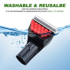1400B Little Green Machine Attachment Brush Black – 1 Head + 2