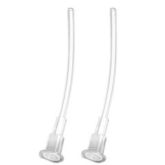 YARRAMATE 2Pcs Spray Straw Replacement for Kitchen Oil 2 Pcs, Transparent