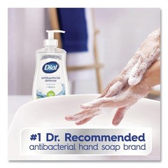 Dial 20940 11 oz Antibacterial Liquid Hand Soap – White Tea Scent (12/CT) New