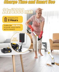 1500 rpm high-power electric cleaning brush
