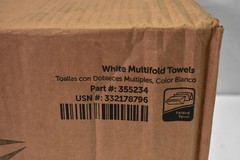 Renown Eco White Multifold Paper Towels P/N 355234 250 Sheets 16 Packs/Case USA