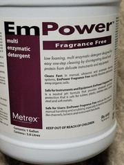 Metrex EM Power Muti Enzymatic Cleaner 1 Gallon Bottle Expires 2/2028