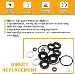 34262 Seals Rebuild Kit Fits Cat Pump 66DX 6DX Pressure Washer Pump 6DX35G1I