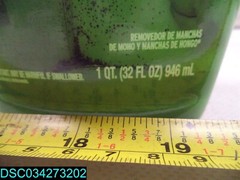 QTY=64OZ(2 X 32OZ):ZEP Spray Bottle Mold Stain&Mildew Stain Remover 021709009545