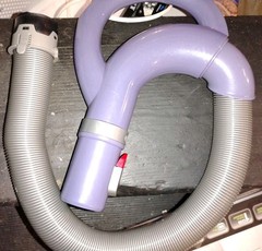 Dyson Gray Vacuum Cleaner Hose with Purple Handle Replacement