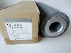 24″ Long Abrasive Brush Roller 1200 Grit 6″ Diameter Cylindrical Roll NEW