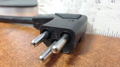 Minuteman 740729 Cord-18GA-3 11.5 In Black  Power Cord Molded Plug