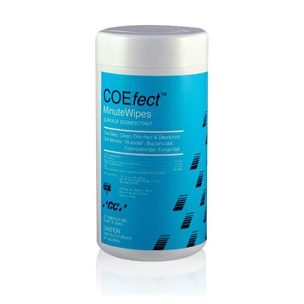 GC 557200 COEfect MinuteWipes Surface Disinfectant Wipes 7″ X 9″ 100/Pk