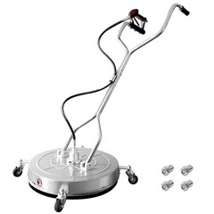 janz 24″ Pressure Washer Surface Cleaner 24 Inch Silvery White, silvery white