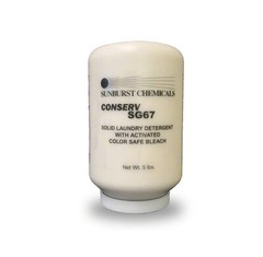 Sunburst Conserv SG67 Laundry Detergent w/Color Safe Bleach – 5 lbs, 2/CASE