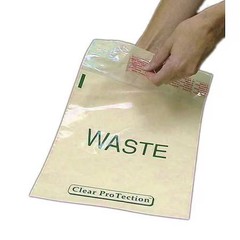 Biohazard Bags, 0.5 Gal., White, Pk100, Mbwb142325