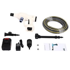 Portable Cordless Battery Powered Pressure Washer For Car Home Garden Wash NEW