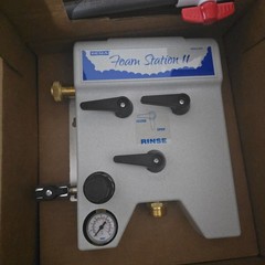DEMA Foam Station II with 3 Ball Valves 693T Spray Station Wall Mounted Spray