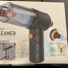 Vista Crest Rechargeable Handheld Vacuum, Blower, Washable Filter, Attachments