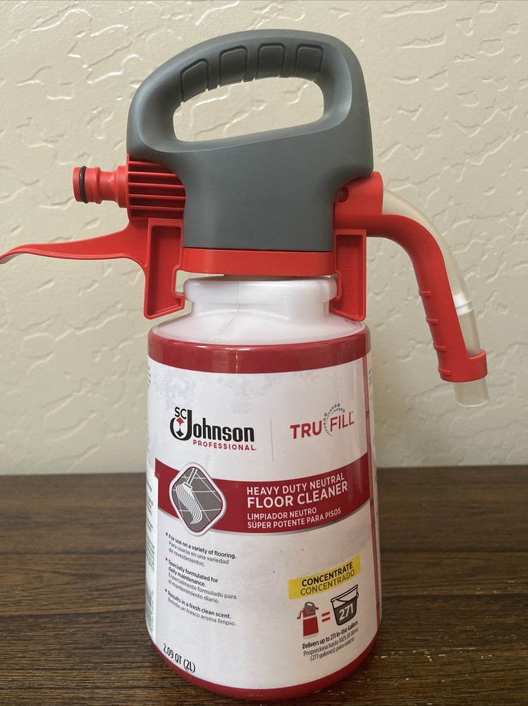 Sc Johnson Professional 2 1 TruFill Heavy Duty Neutral Floor Cleaner 2 TruFill