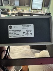 Ion Systems 6430 Ionizing Blower 24VAC 6VA Power Supply ESD Safe