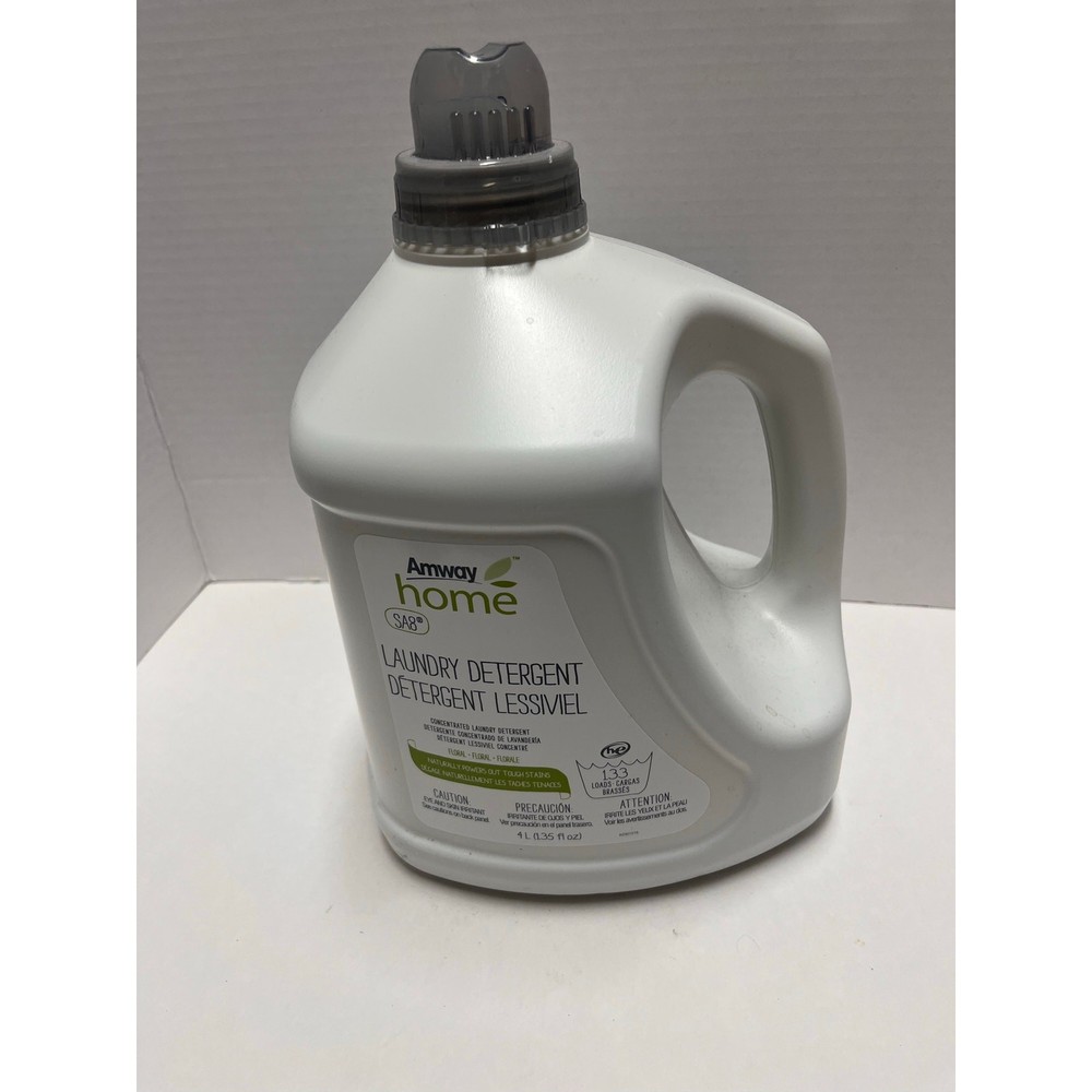 Amway Home SA8 Liquid Laundry Detergent 4L 133 Loads HE Floral Concentrated