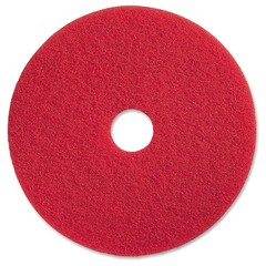 Genuine Joe 20″ Red Buffing Floor Pad – 5/carton – Fiber – Red (gjo-90420)