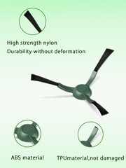 E-HAO Edge-Sweeping Brush Replacement Parts for 8 Pcs Roomba 104/105