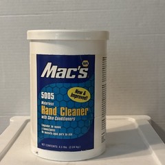 NEW Napa Mac’s Waterless Hand Cleaner with Skin Conditioners 4.5 lbs #5005