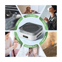 Air Purifier for Home – True HEPA Filter for Pets, Smoke & Allergie… Fas