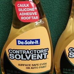 De Solv It Orange Sol 10022 Contractor Solvent 12oz squirt bottle ( Qty 2 Pack )