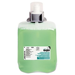 GOJO 526302 2000 mL Refill GRN CERT Foam Hair & Body Wash – CM (2/Carton) New