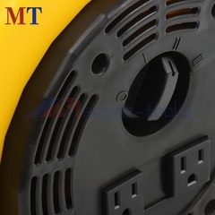 1/2HP 2500CFM Carpet Dryer 3-Speed Air Mover 15ft Cord Yellow US Standard