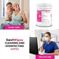 Metrex CaviWipes – Cavicide Germacidal Cleaner Wipes 160 ct