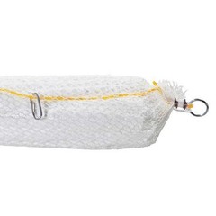 Pig Bom203 Sorbent Boom, 24 Gal, 5 In X 10 Ft, Oil, White, 4 Pk